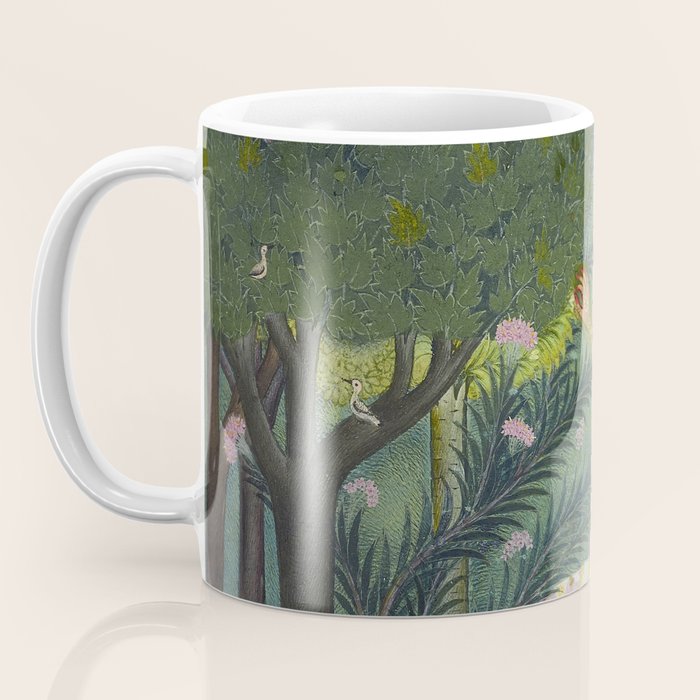 Indian Princess In Bird Garden Coffee Mug Gallery Image 3