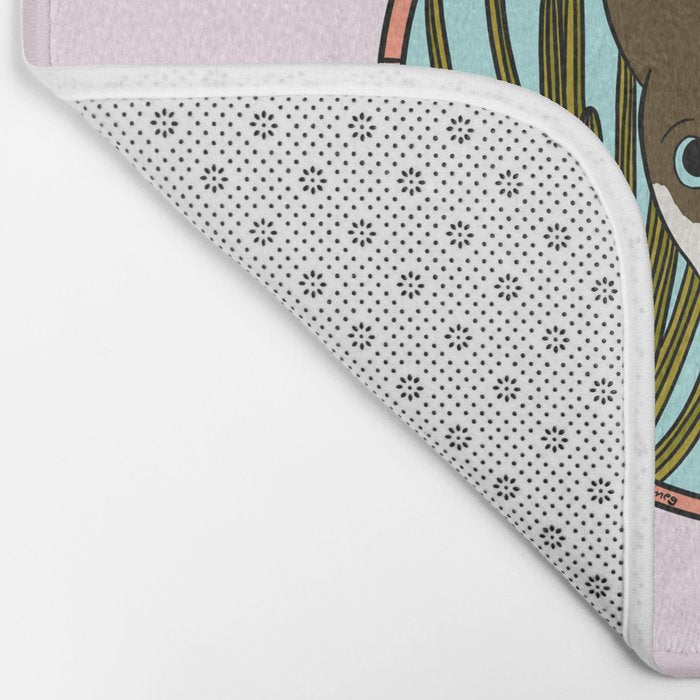 Cowboy Dog- Clover Boston Bath Mat Gallery Image 2