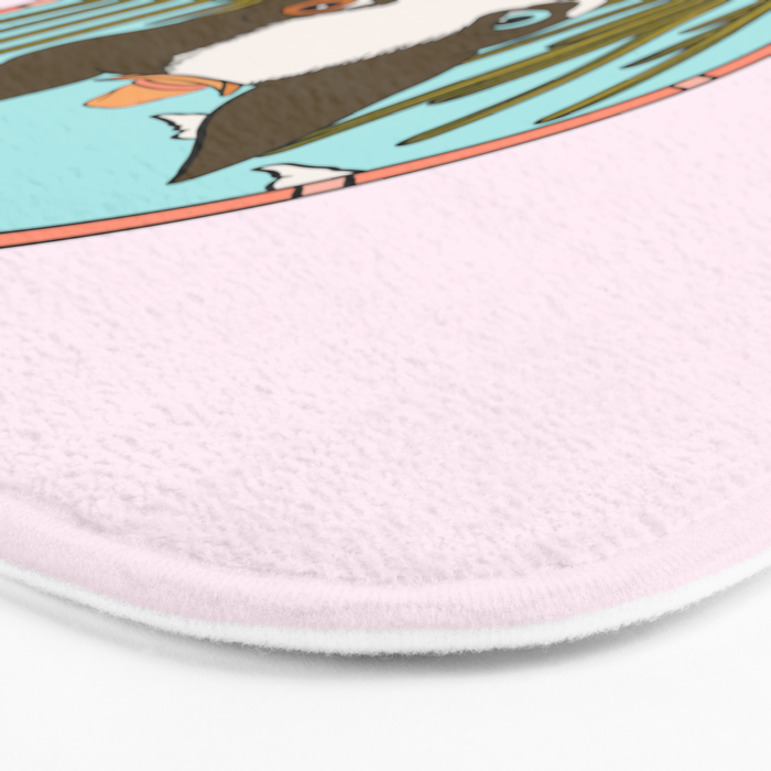 Cowboy Dog- Clover Boston Bath Mat Gallery Image 3