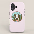 Cowboy Dog- Clover Boston iPhone Case Gallery Image 1