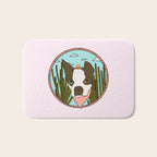 Cowboy Dog- Clover Boston Bath Mat Gallery Image 1