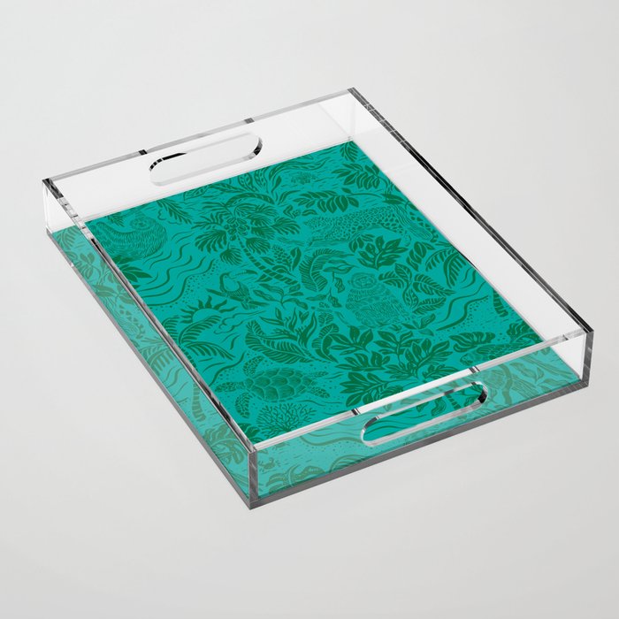 Costa Rica Vida Verde Acrylic Tray Gallery Image 1