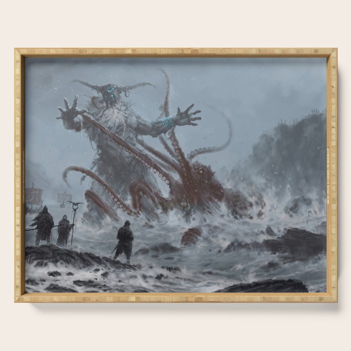 Ymaar - the ancient protector Serving Tray Gallery Image 1