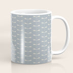 Dragonfly Pattern IX Soft Blue Coffee Mug Gallery Image 1