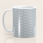 Dragonfly Pattern IX Soft Blue Coffee Mug Gallery Image 3