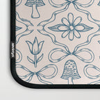 Spring Toile Print in Blue Laptop Sleeve Gallery Image 3