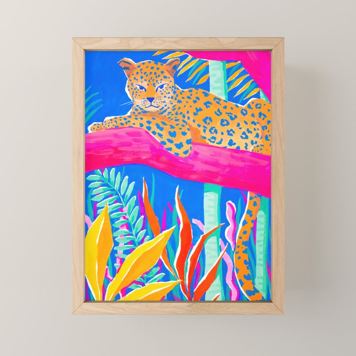 Exotic Jungle Mini Art Print Gallery Image 1