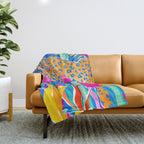 Exotic Jungle Throw Blanket Gallery Image 1