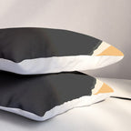 Minimalist Black Cat 3 Pillow Sham Gallery Image 3