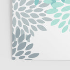 Festive, Winter Garden, Flowers Print Poster Gallery Image 3
