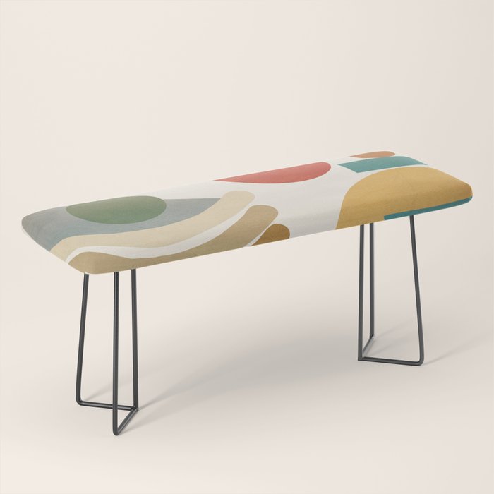 Modern Abstract Art 77 Bench Gallery Image 1