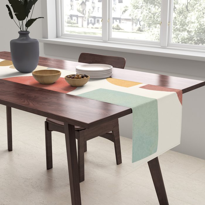 Modern Abstract Art 77 Table Runner Gallery Image 2