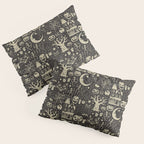 Vintage Halloween: Black Cat Pillow Sham Gallery Image 3