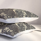 Vintage Halloween: Black Cat Pillow Sham Gallery Image 3