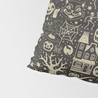 Vintage Halloween: Black Cat Pillow Sham Gallery Image 4