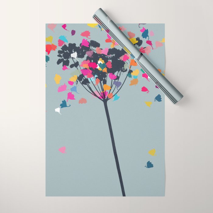 cow parsely 2  Wrapping Paper Gallery Image 1