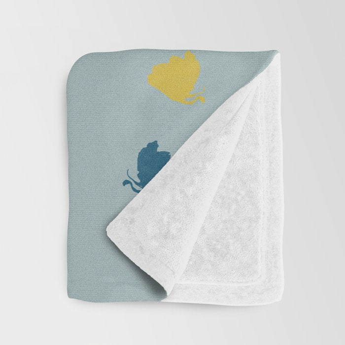cow parsely 2  Throw Blanket Gallery Image 3