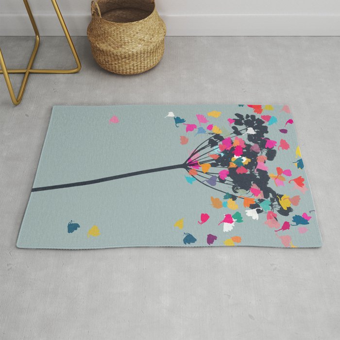 cow parsely 2  Rug Gallery Image 1