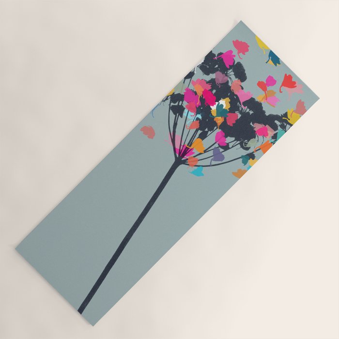 cow parsely 2  Yoga Mat Gallery Image 1