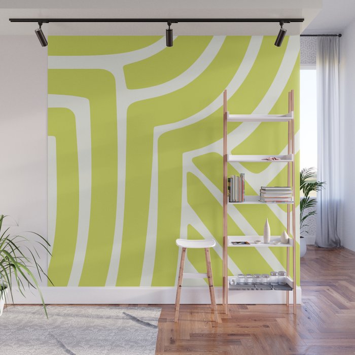 Abstract Stripes XXXVIII Wall Mural Gallery Image 1