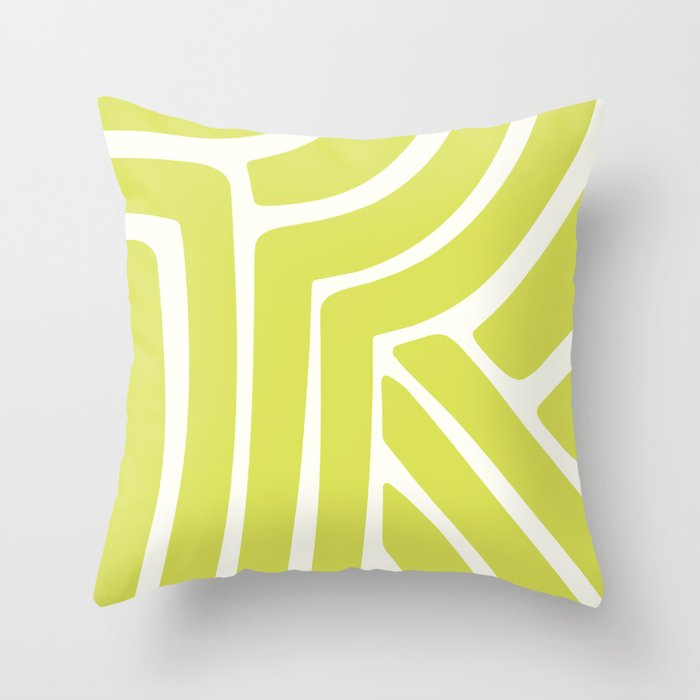 Abstract Stripes XXXVIII Throw Pillow Gallery Image 1