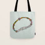 Capricorn Friendship Bracelet Tote Bag Gallery Image 1