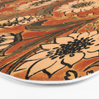 Sunflowers - Rust Bath Mat Gallery Image 3