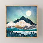 Evening Forest Mini Art Print Gallery Image 1