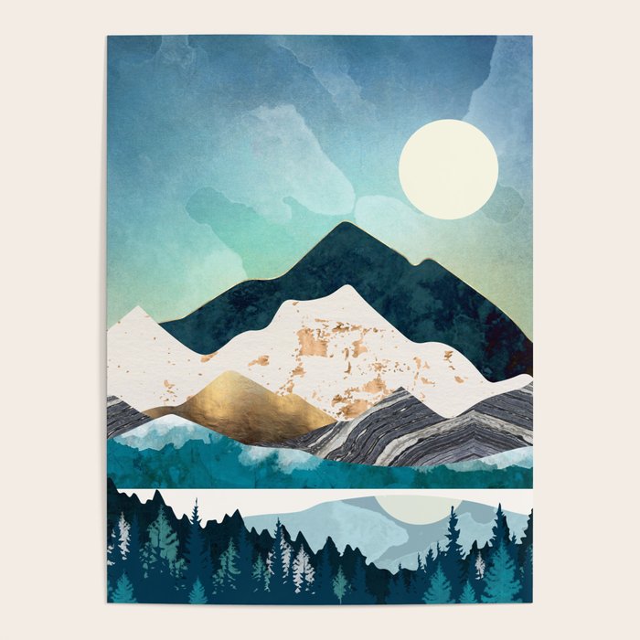 Evening Forest Poster Gallery Image 4