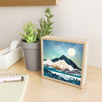 Evening Forest Mini Art Print Gallery Image 2