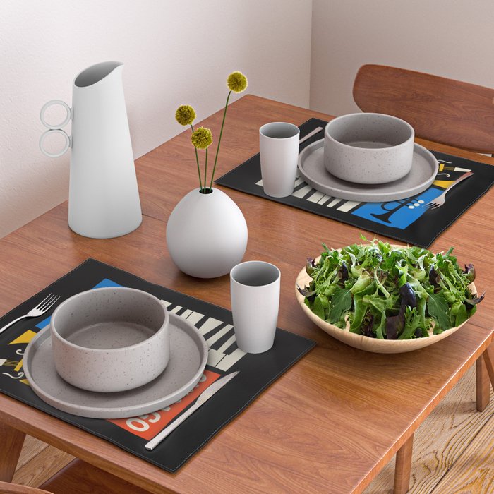 Jazz Festival | Bauhaus V Placemat Gallery Image 2