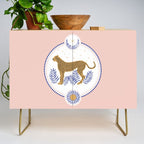 Wild Cheetah and the Moon 2 Credenza Gallery Image 1