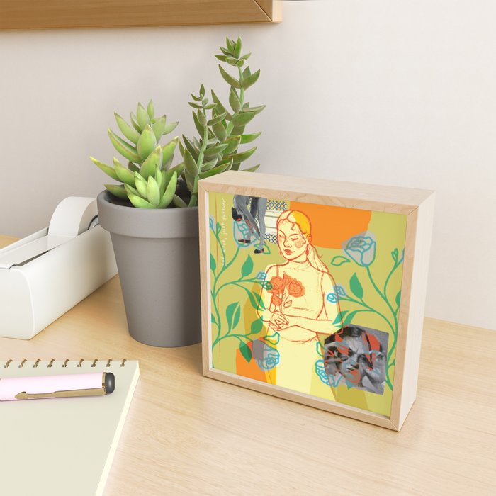 Give Me Flowers Mini Art Print Gallery Image 2