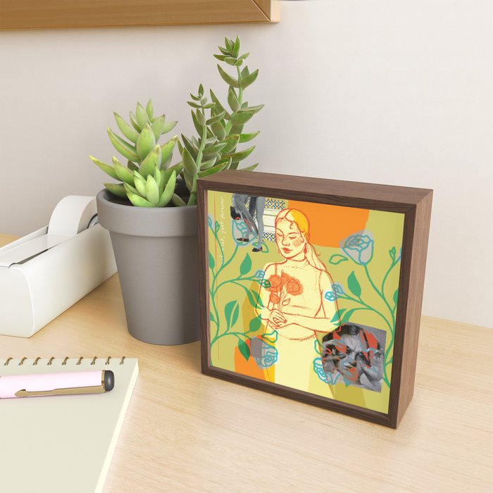 Give Me Flowers Mini Art Print Gallery Image 2