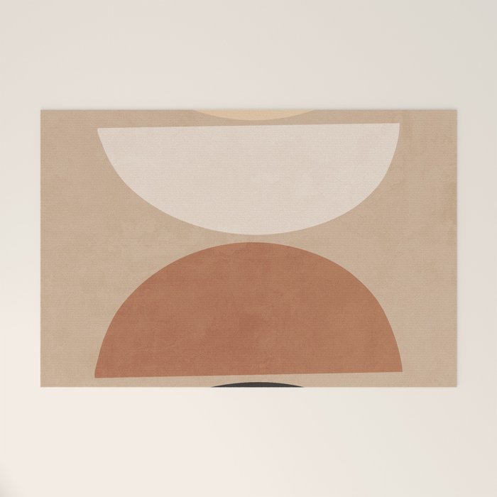 Minimal Abstract Shapes 7 Welcome Mat Gallery Image 1