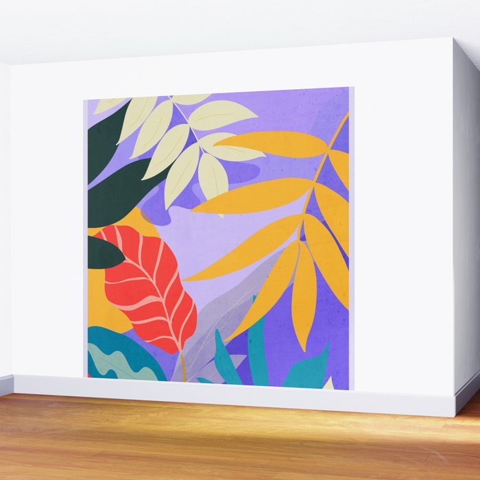 Jungle Abstract 17 Wall Mural Gallery Image 2