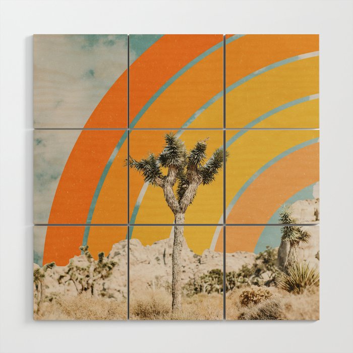 Desertscape Wood Wall Art Gallery Image 1