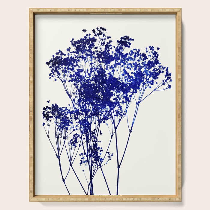 babys breath 1 Serving Tray Gallery Image 1