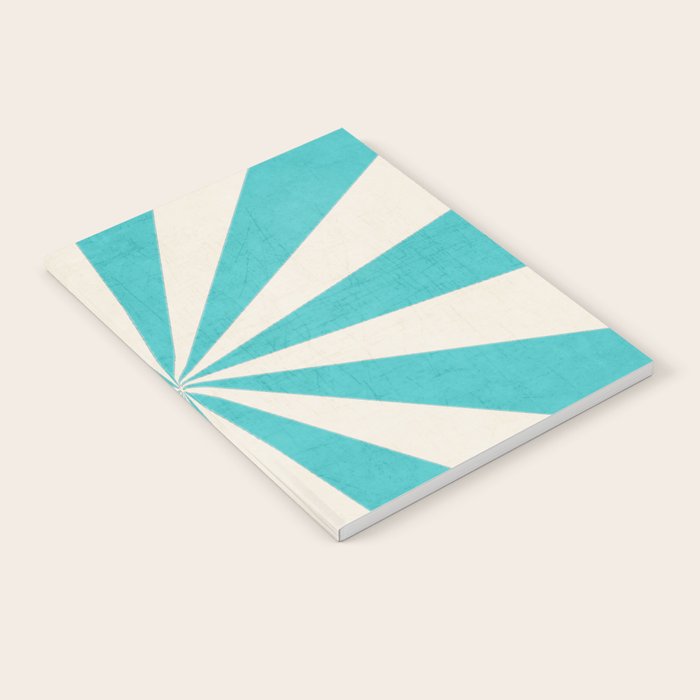aqua starburst Notebook Gallery Image 2