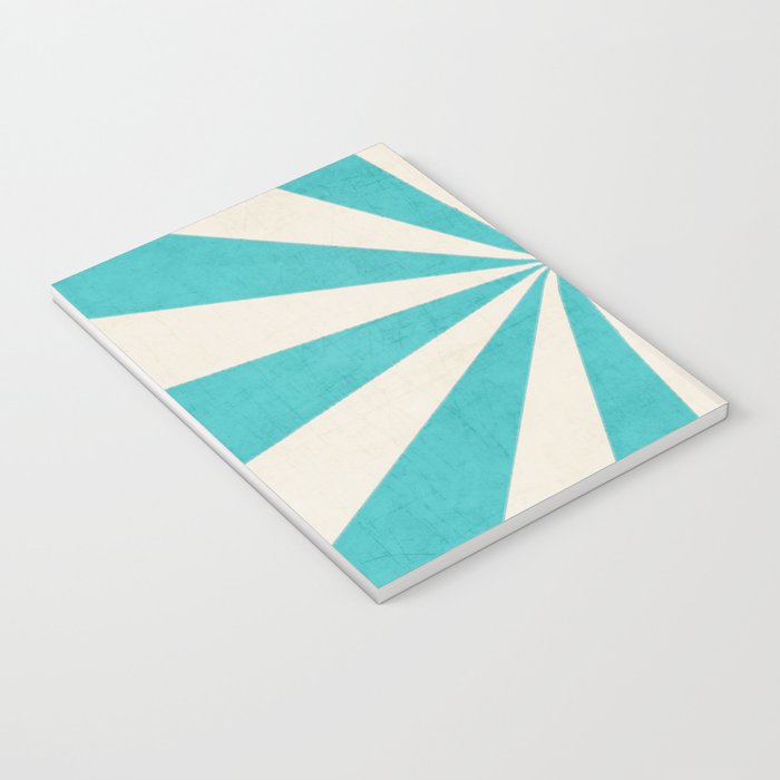 aqua starburst Notebook Gallery Image 3