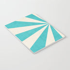 aqua starburst Notebook Gallery Image 3