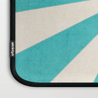 aqua starburst Laptop Sleeve Gallery Image 3