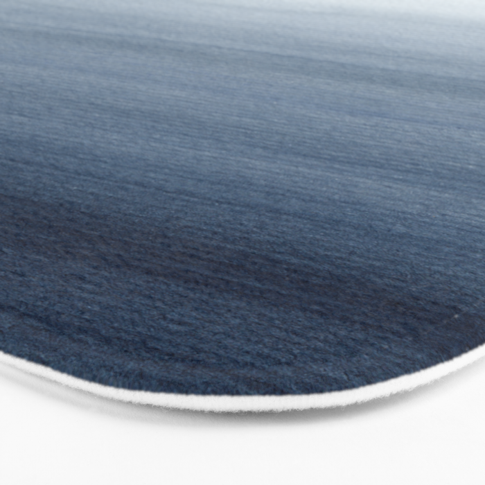 Ocean Watercolor Painting No.2 Bath Mat Gallery Image 3