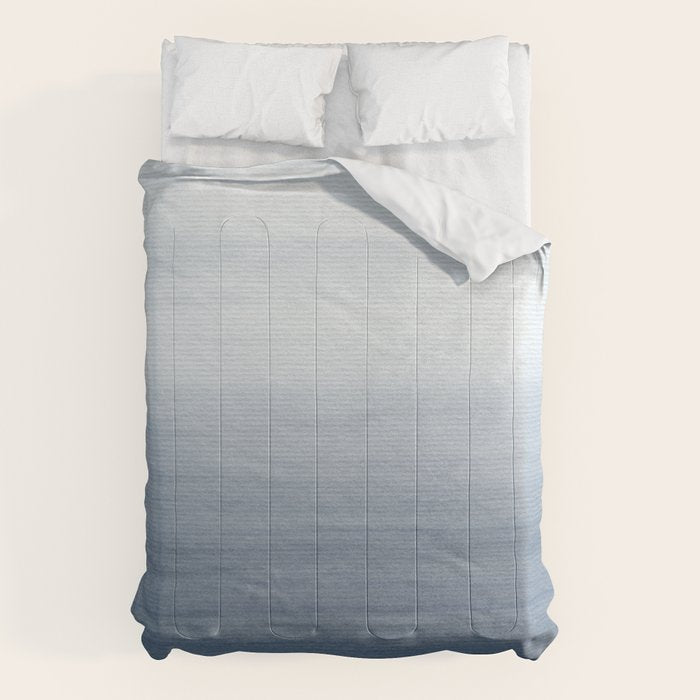 Ocean Watercolor Painting No.2 Comforter Gallery Image 6