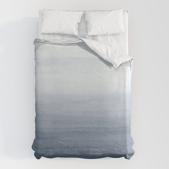 Ocean Watercolor Painting No.2 Duvet Cover Gallery Image 6
