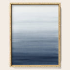 Ocean Watercolor Painting No.2 Serving Tray Gallery Image 1