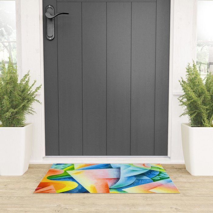 Gino Severini Dancer Propeller Sea Welcome Mat Gallery Image 3