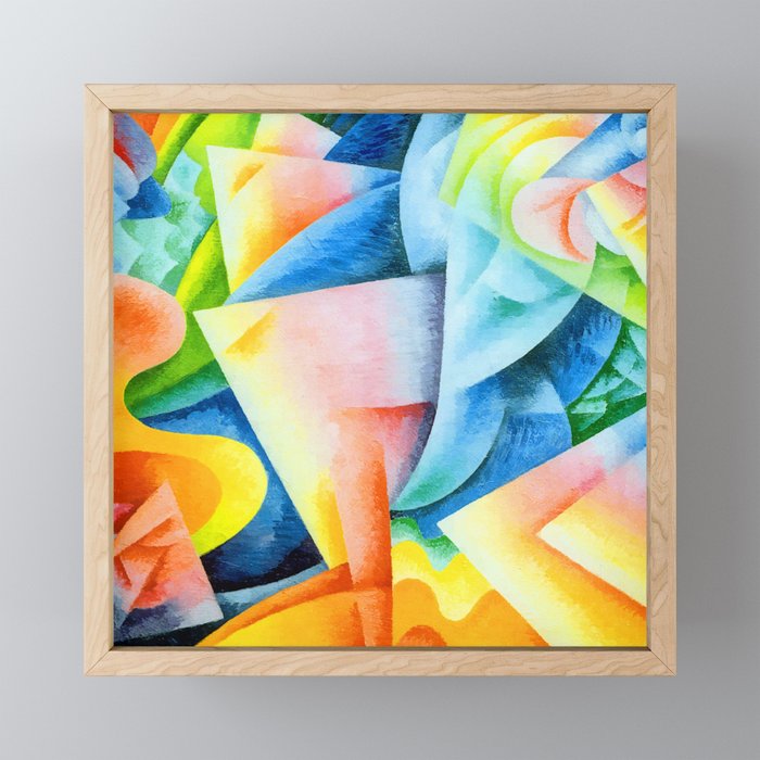 Gino Severini Dancer Propeller Sea Mini Art Print Gallery Image 1