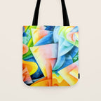 Gino Severini Dancer Propeller Sea Tote Bag Gallery Image 1