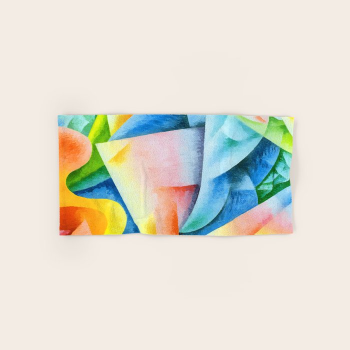 Gino Severini Dancer Propeller Sea Bath Towel Gallery Image 1